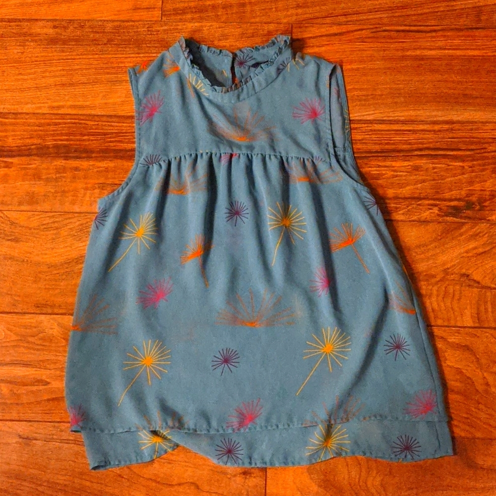 Modcloth dandelion sheer top